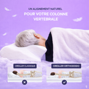 Boutique OrthoDodo - Oreiller ergonomique à mémoire de forme